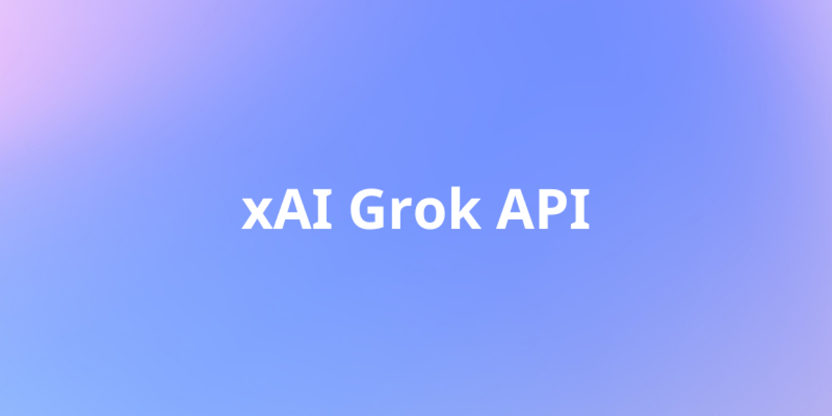 Grok API